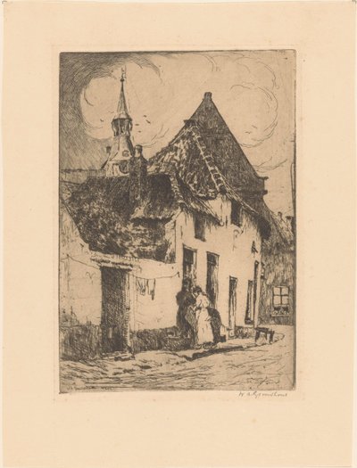 Hattem - Willem Adrianus Grondhout (signed by artist)