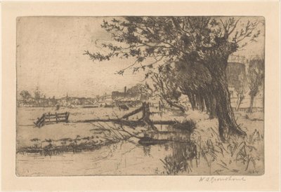 Fossé près de l