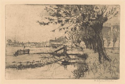 Fossé près de l