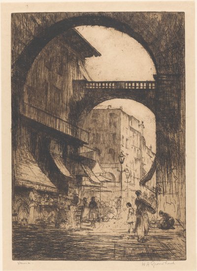 Vérone - Willem Adrianus Grondhout (signed by artist)