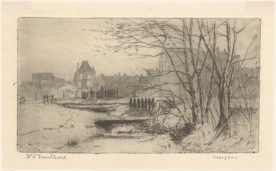 Printemps - Willem Adrianus Grondhout (signed by artist)