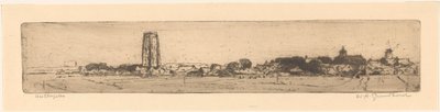 Westkapelle - Willem Adrianus Grondhout (signed by artist)