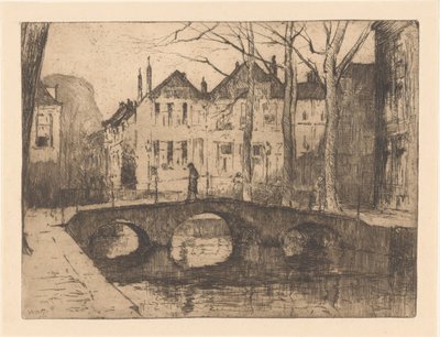 Smidswater à La Haye - Willem Adrianus Grondhout