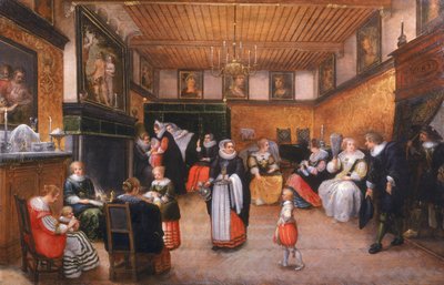 Le jour de naissance, 1629 - Willem Anthonissone Anthonis