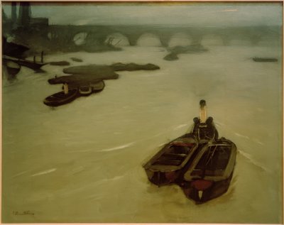 La Tamise à Londres - Willem Arnoldus Witsen