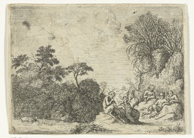 Satyre jouant de la flûte - Willem Basse
