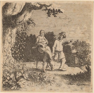 La Fuite en Égypte - Willem Basse