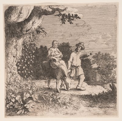 La fuite en Égypte - Willem Basse
