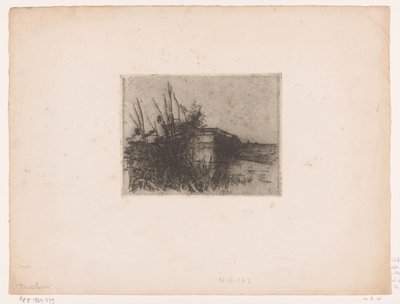Pont sur un fossé, près de Giethoorn - Willem Bastiaan Tholen