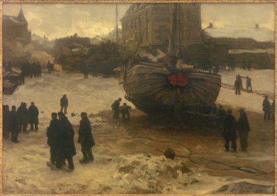 Bateaux de pêche à Scheveningen - Willem Bastiaan Tholen