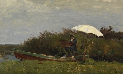 Paul Gabriël travaille dans un bateau. 1882 - Willem Bastiaan Tholen
