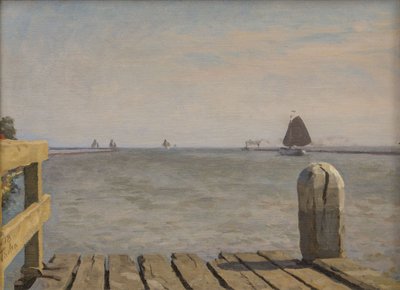 Quai à Enkhuizen, 1918 - Willem Bastiaan Tholen