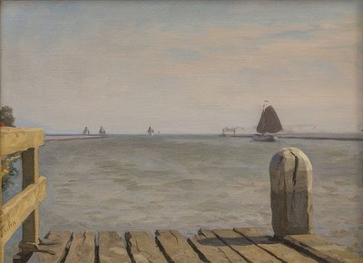 Jetée à Enkhuizen. 1918 - Willem Bastiaan Tholen