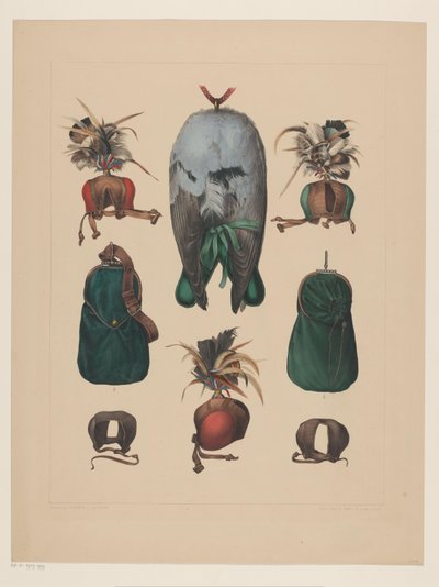 Attributs de la fauconnerie - Willem Bastiaan van Wouw (possibly)