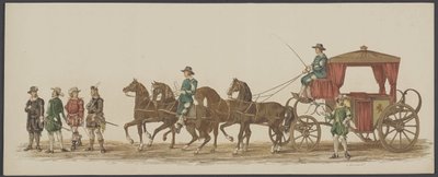 Défilé de Delft de 1862, quatrième et cinquième groupe - Willem Bernardus IJzerdraat