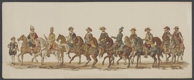 Défilé de Delft de 1862, quatrième groupe (Quatrième Lustrum de l