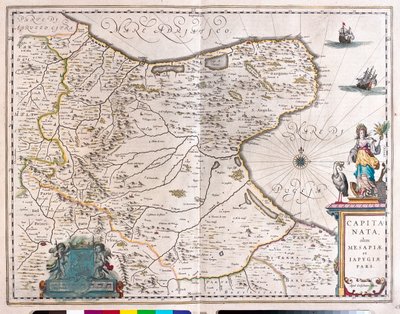 Foggia, Italie, dans "Theatrum Orbis Terrarum, sive Atlas Novus" de Willem Blaeu, Amsterdam - Willem Blaeu