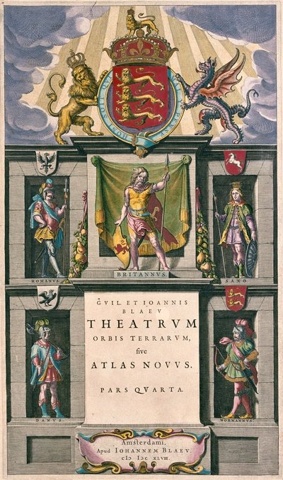 dans "Theatrum Orbis Terrarum, sive Atlas Novus" de Willem Blaeu, Amsterdam - Willem Blaeu