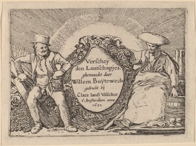 Page de titre - Willem Buytewech