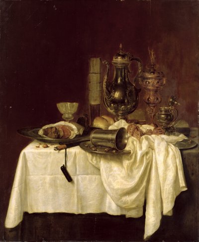 Nature morte, 1638 - Willem Claesz. Heda
