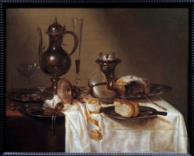 Nature morte au nautile - Willem Claesz. Heda