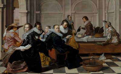 Fête musicale - Willem Cornelisz Duyster
