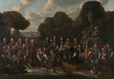 Allégorie sur la prospérité de la pêche néerlandaise après la deuxième guerre anglo-néerlandaise (1665-67) - Willem Eversdijck (attributed to)