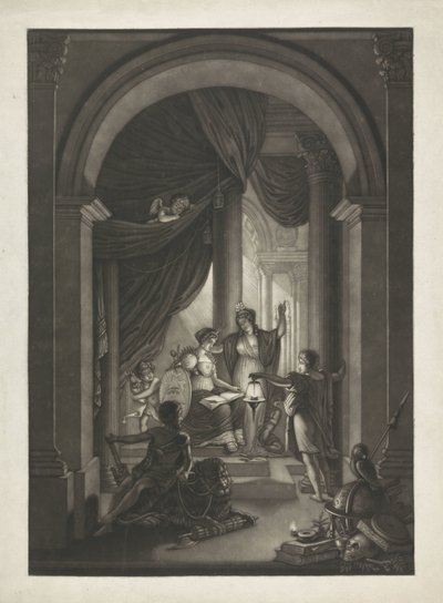 Allégorie sur la franc-maçonnerie, ca. 1810-1840 - Willem Grebner