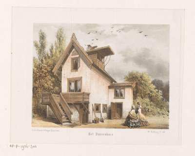 Colombier à Artis - Willem Hekking jr.