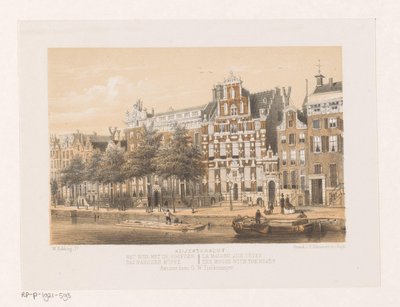 Maison aux Têtes sur le Keizersgracht - Willem Hekking jr.