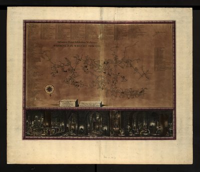 Carte des mines de sel de Wieliczka - Willem Hondius