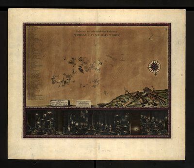 Carte des mines de sel de Wieliczka - Willem Hondius