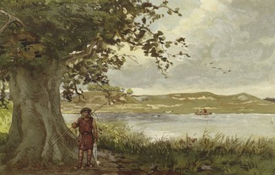 Vue du Hunenschans par l