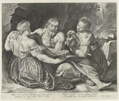 Loth et ses filles - Willem Isaacsz Swanenburg