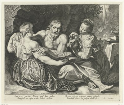 Lot enivré par ses filles - Willem Isaacsz. van Swanenburg