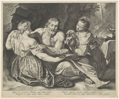 Loth enivré par ses filles - Willem Isaacsz. van Swanenburg