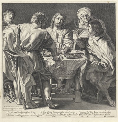 Repas à Emmaüs - Willem Isaacsz. van Swanenburg