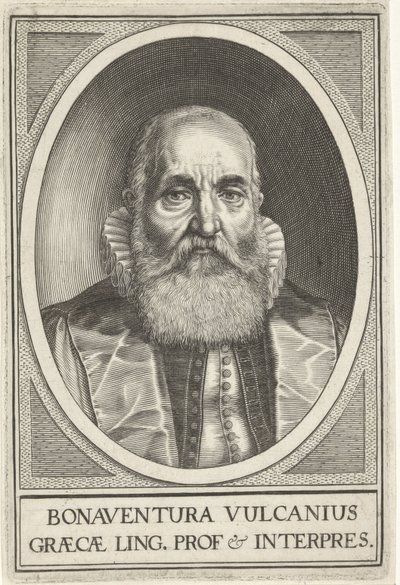Portrait de Bonaventura Vulcanius - Willem Isaacsz. van Swanenburg