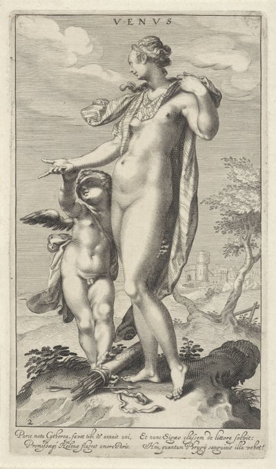 Vénus et Cupidon
Venus (titre sur l