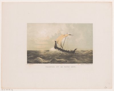 Navire, 5e siècle - Willem Jacob Hofdijk