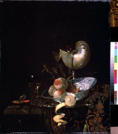 Nature morte au gobelet nacré - Willem Kalf