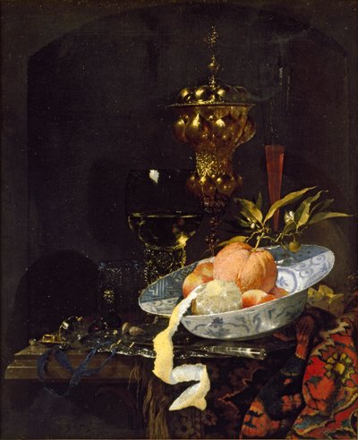 Nature Morte avec un Tapis Oriental - Willem Kalf