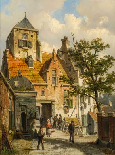 Vue de Haarlem, 1891 - Willem Koekkoek