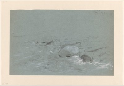 Paysage côtier avec des rochers près de Tyssedal, Norvège - Willem Maris