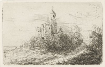 Ruine du château de Stromberg - Willem Matthias Jan van Dielen