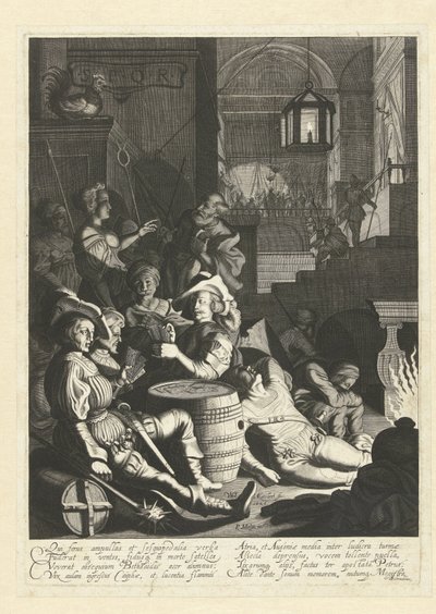 Pierre renie le Christ - Willem Outgertsz. Akersloot