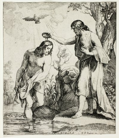 Le Baptême du Christ - Willem Panneels