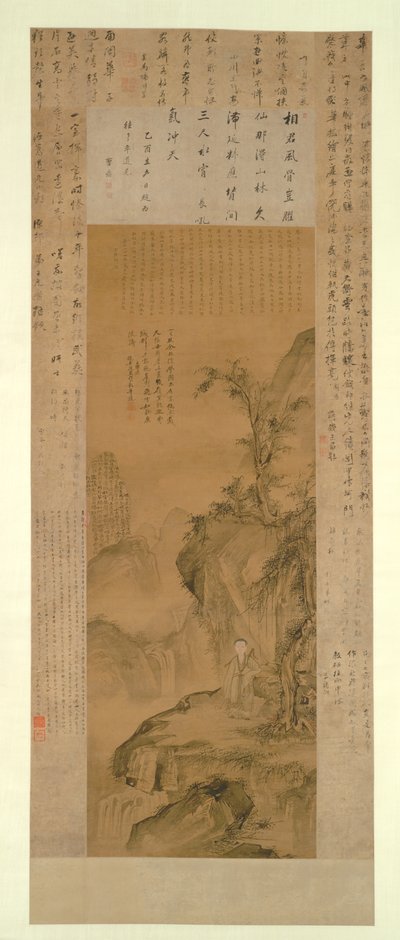 Pics superposés et cascade éclaboussante : Portrait de Hua Yan jeune homme - Willem Pietersz Buytewech