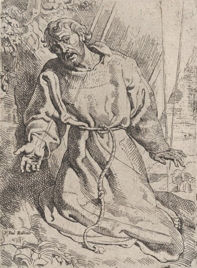 Saint François recevant les stigmates - Willem Pietersz. Buytewech