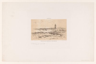 Vue du village de West-Terschelling - Willem Roelofs (I)
